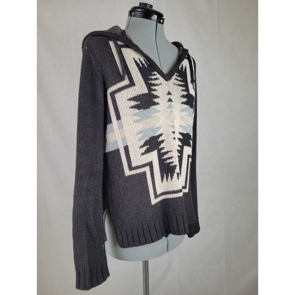 Pendleton Harding Cotton Hoodie Women's Size Small MSRP $242 - Picture 3 of 9